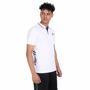 Yonex 2416 Mens Polo Collar T-Shirt Apparel WHITE