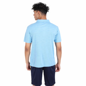 Yonex 2415 Mens Polo Collar T-Shirt Apparel Sky Blue