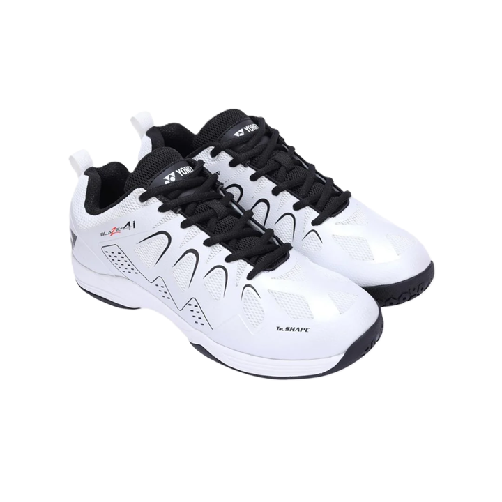 Yonex Blaze 4i Badminton Shoes | Made In India White Black