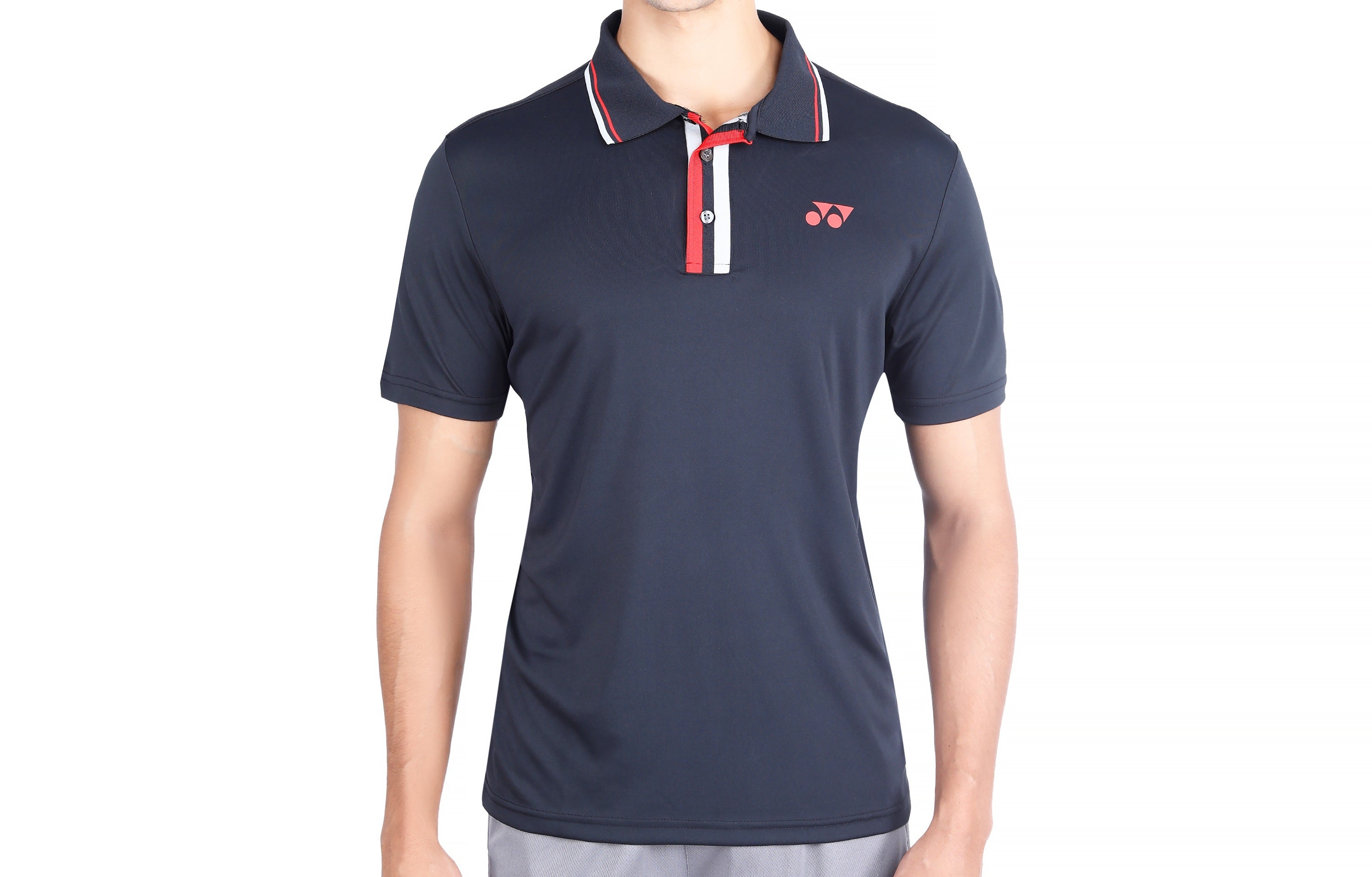 Yonex 2624 Junior Polo Color T-Shirt Apparel Black