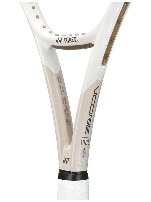 Yonex Vcore 100L 2025 Sand Beige Tennis Racket Unstrung Made In Japan