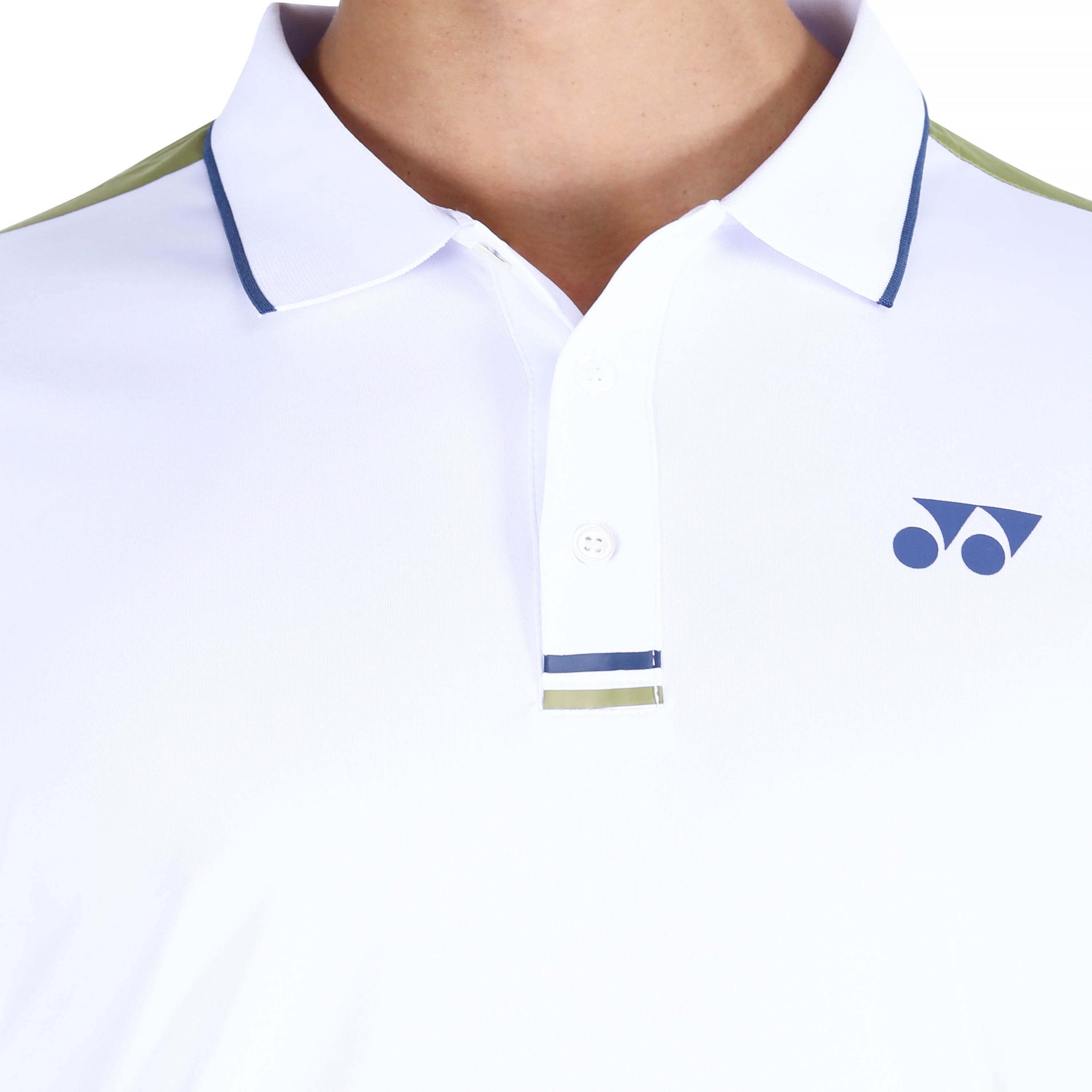 Yonex 2625 Junior Polo Color T-Shirt Apparel White