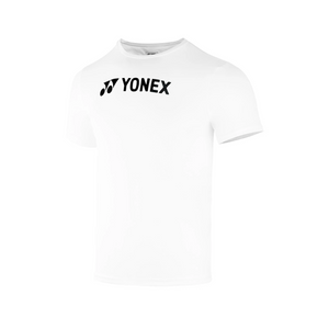 Yonex 2527 Mens Round Neck T-Shirt Apparel White