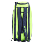 Yonex 22826-T-BT6 Badminton Kitbag (With Shoe Pocket) Blue Yellow