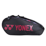 Yonex 22926T-BT6-SR Badminton Kitbag (With Shoe Pocket) Black Persian Red