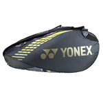 Yonex 22929T-BT6-SR Badminton Kitbag (With Shoe Pocket) Dark Flower Grey Yellow