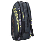 Yonex 22929T-BT6-SR Badminton Kitbag (With Shoe Pocket) Dark Flower Grey Yellow