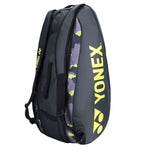 Yonex 22929T-BT6-SR Badminton Kitbag (With Shoe Pocket) Dark Flower Grey Yellow