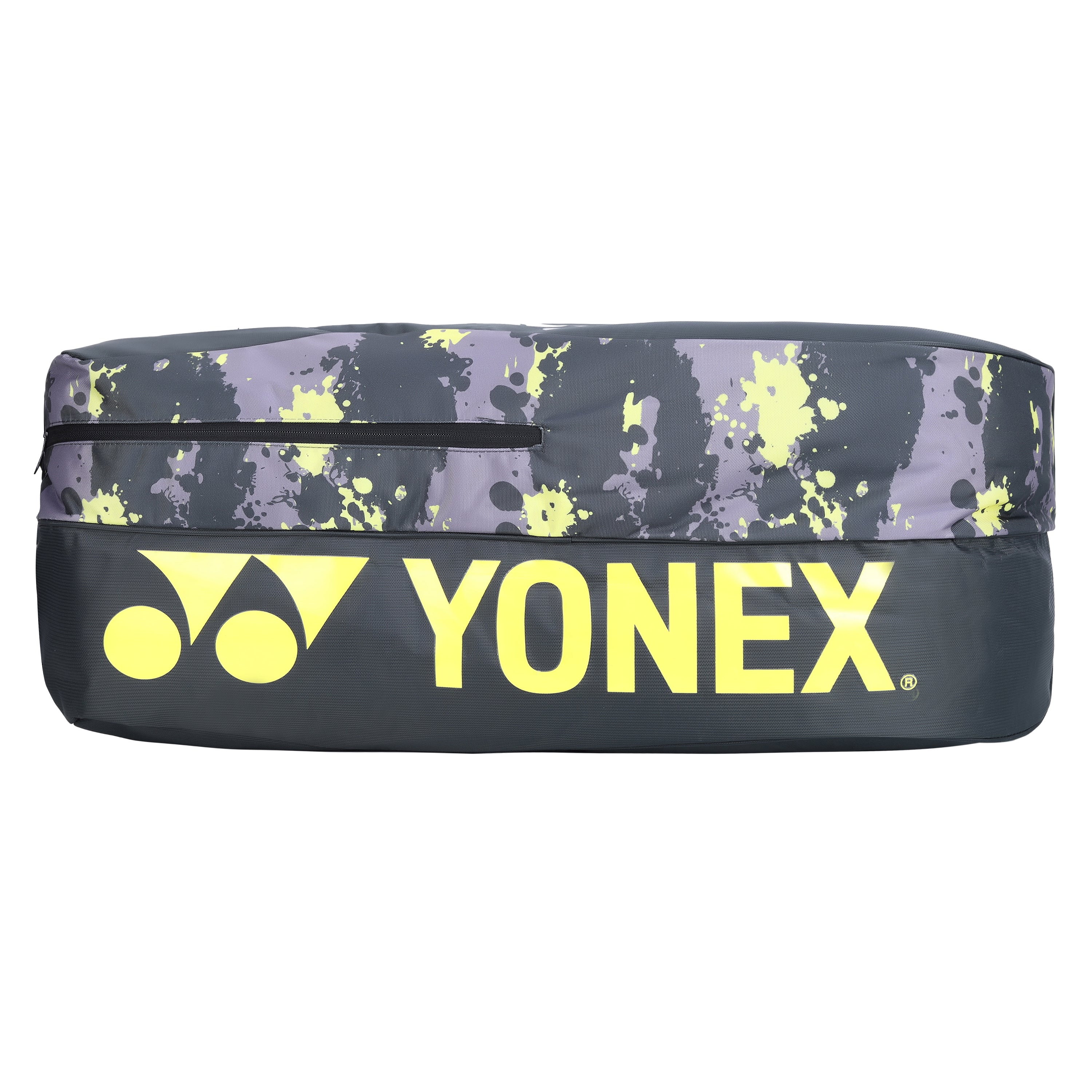 Yonex 22926T-BT6-SR Badminton Kitbag (With Shoe Pocket) Dark Flower Grey Yellow