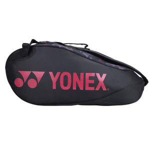 Yonex 22929T-BT6-SR Badminton Kitbag (With Shoe Pocket) Black Persian Red