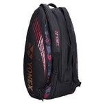 Yonex 22929T-BT6-SR Badminton Kitbag (With Shoe Pocket) Black Persian Red