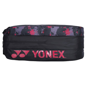 Yonex 22929T-BT6-SR Badminton Kitbag (With Shoe Pocket) Black Persian Red