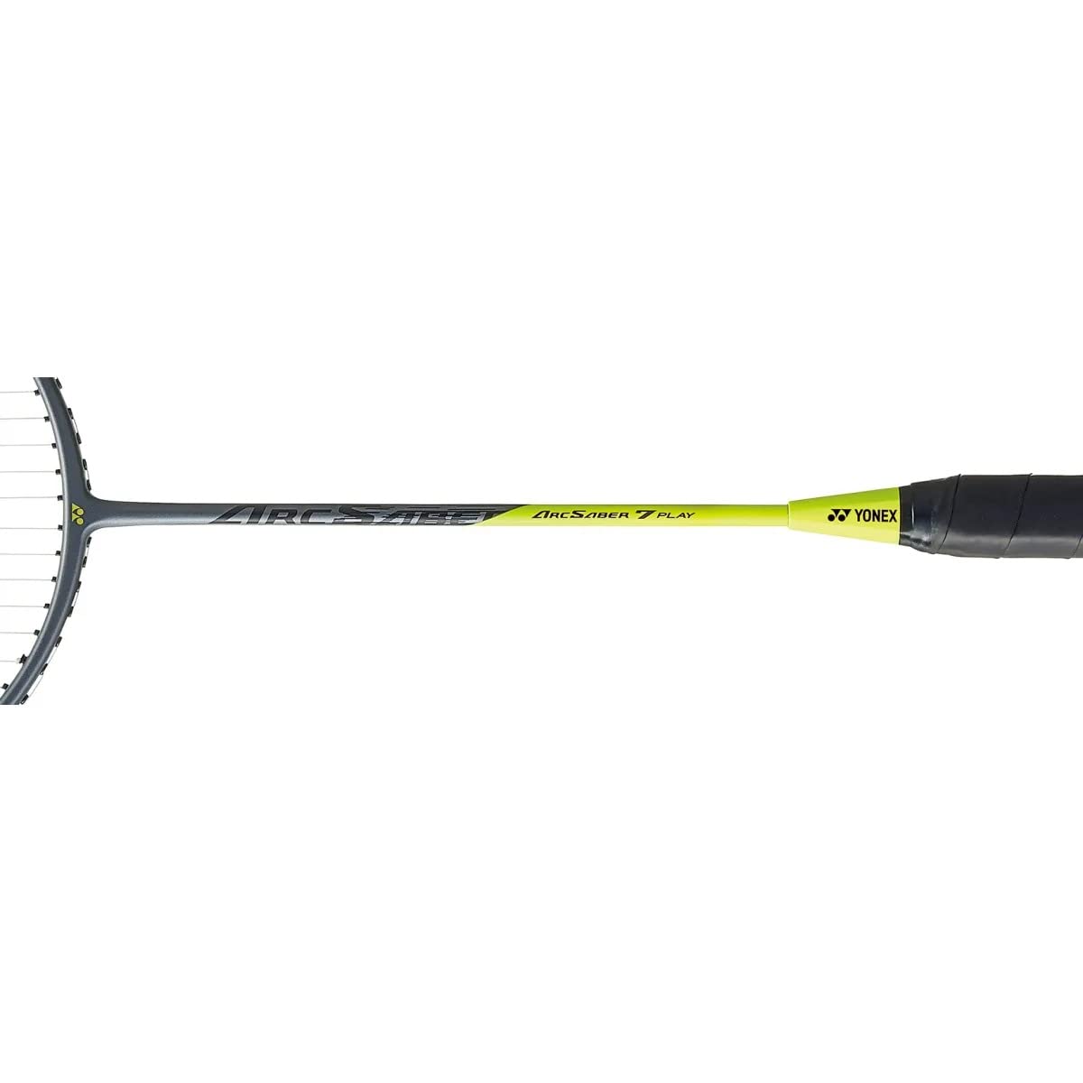 Yonex Arcsaber 7 Play Strung Badminton Racket ( GREY YELLOW )