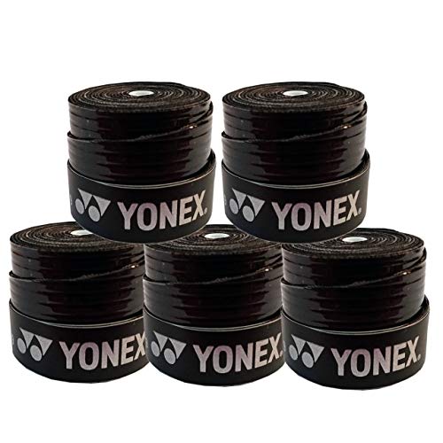 Yonex Etech 903 Over Badminton Grip (Pack Of 5 Black Grip)