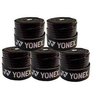 Yonex Etech 903 Over Badminton Grip (Pack Of 5 Black Grip)