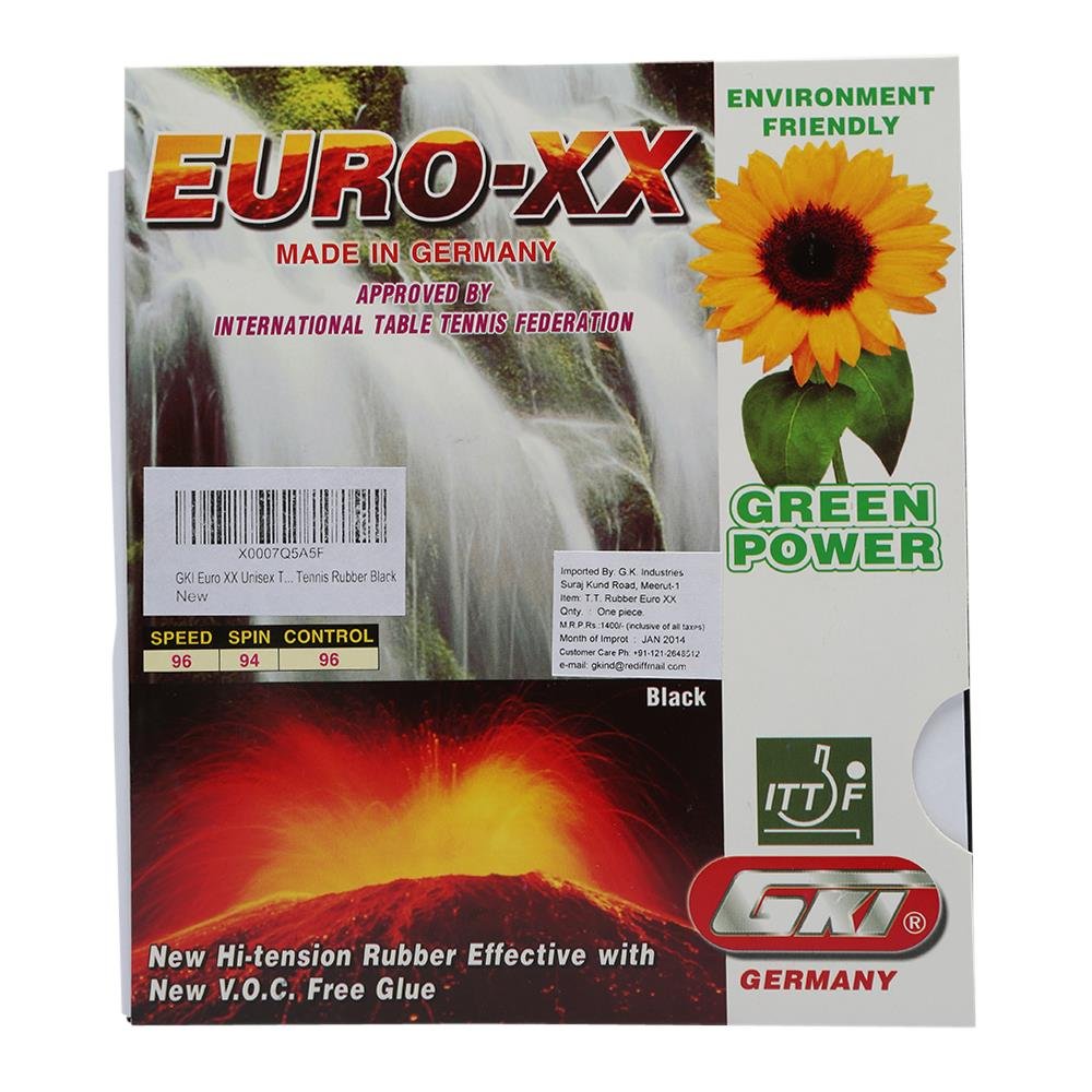 GKI Euro XX Table Tennis Rubber