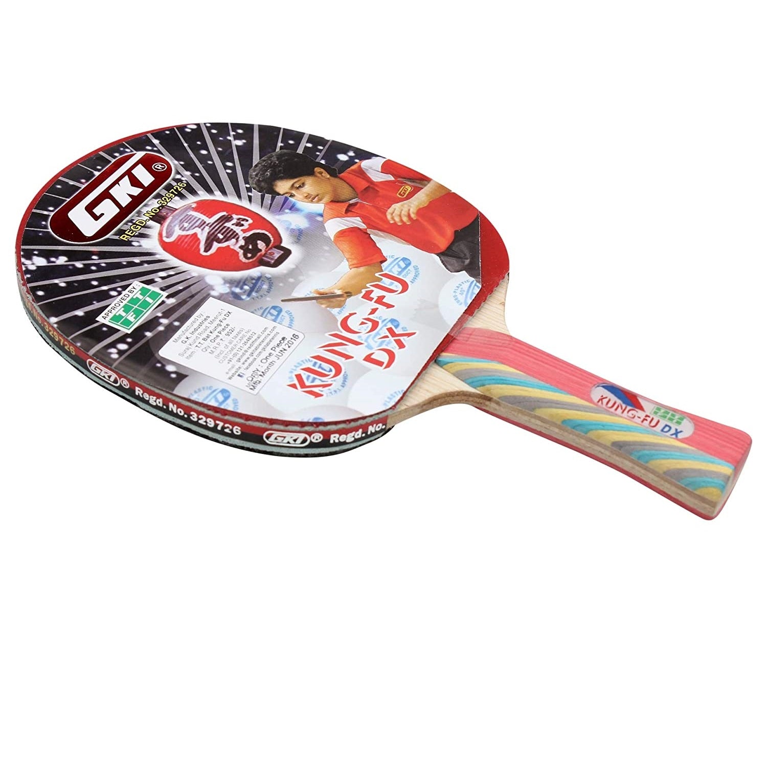 GKI Kung Fu DX Table Tennis Bat