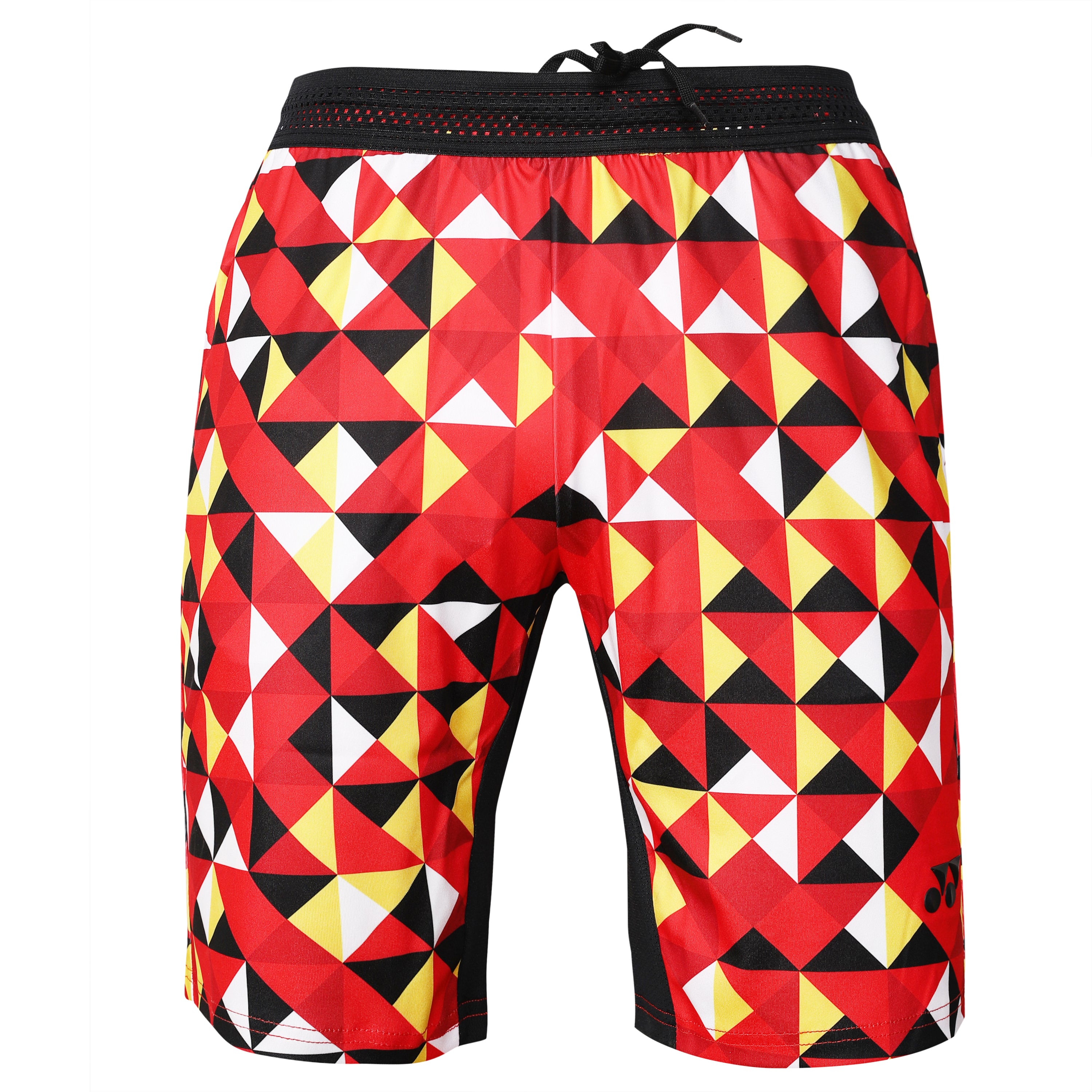 Yonex 2323 Mens Short Apparel HIGH RISK RED JET BLACK