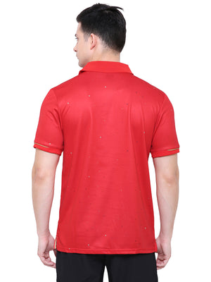 Yonex 1112 Mens Polo Collar T-Shirt Apparel