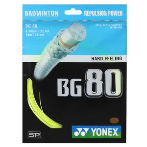 Yonex BG 80 Badminton String (Pack of 1 String)