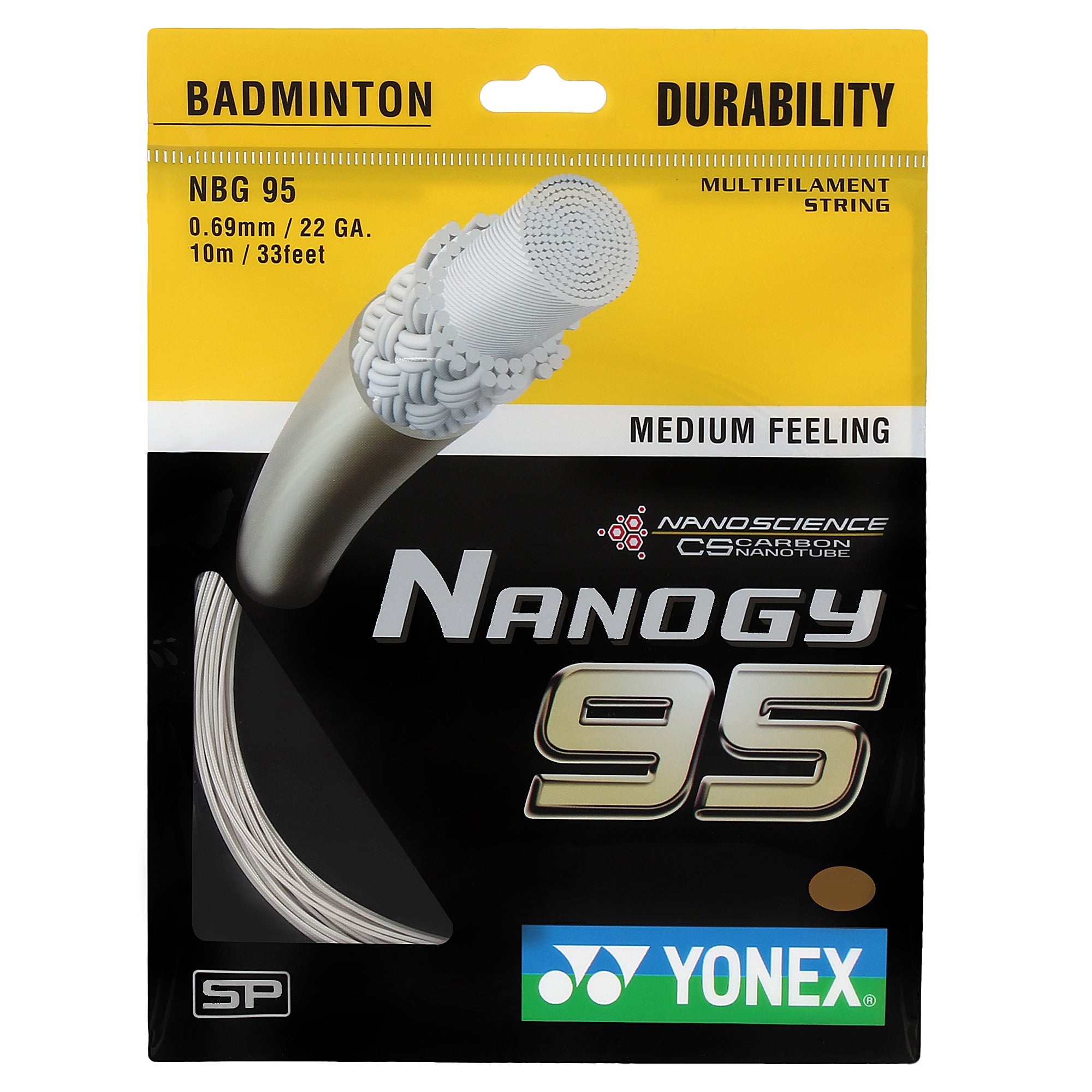 Yonex NanoGY 95 Badminton String (Pack of 1 String)