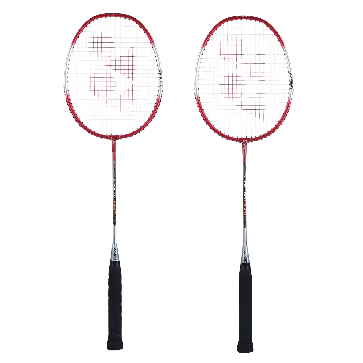 Yonex ZR 100 Combo Of 2 Red Badminton Racket