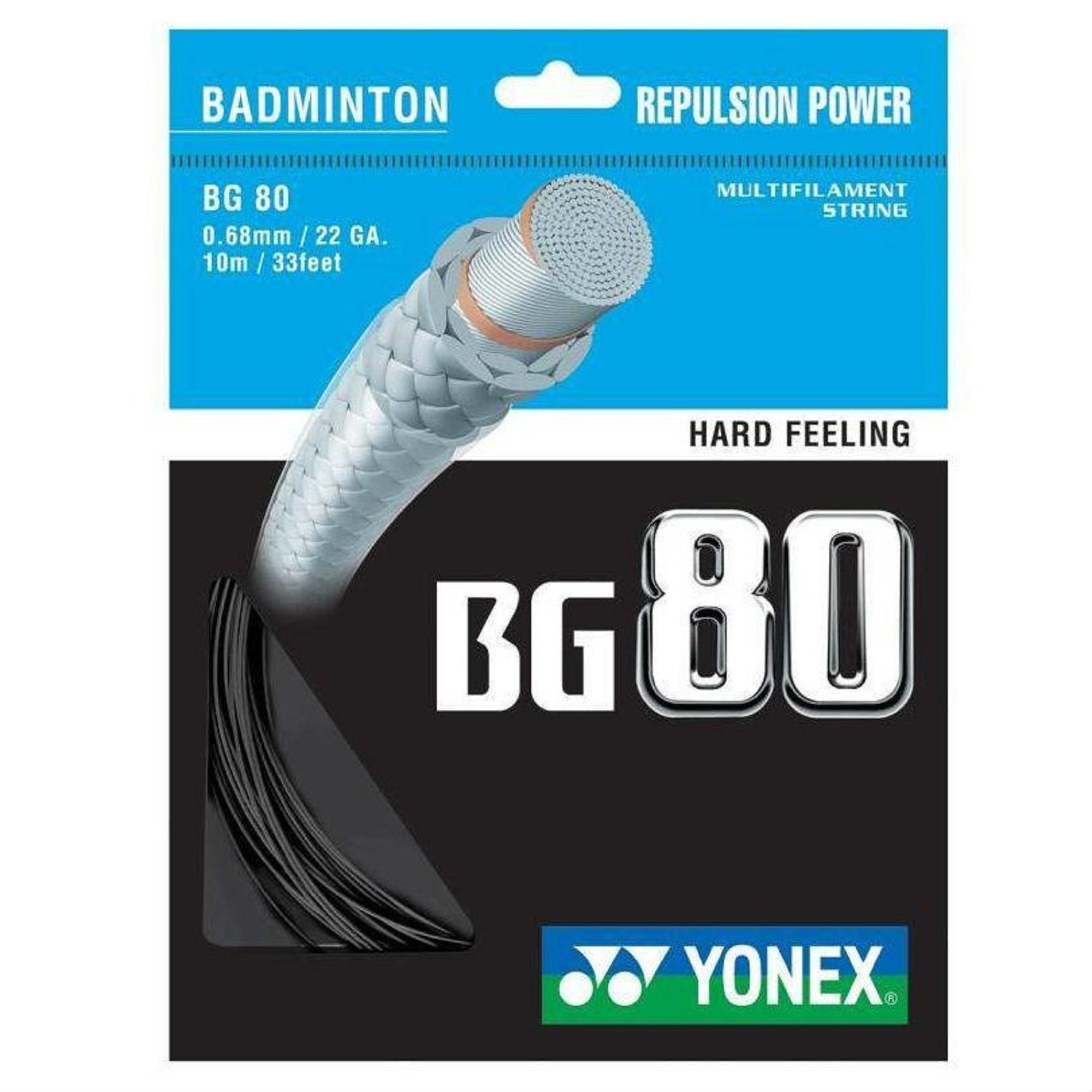 Yonex BG 80 Badminton String (Pack of 1 String)
