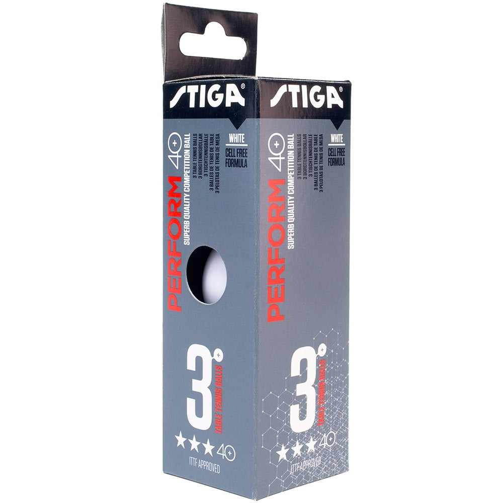 Stiga Perform Table Tennis Ball (1 Box, 3 Balls)