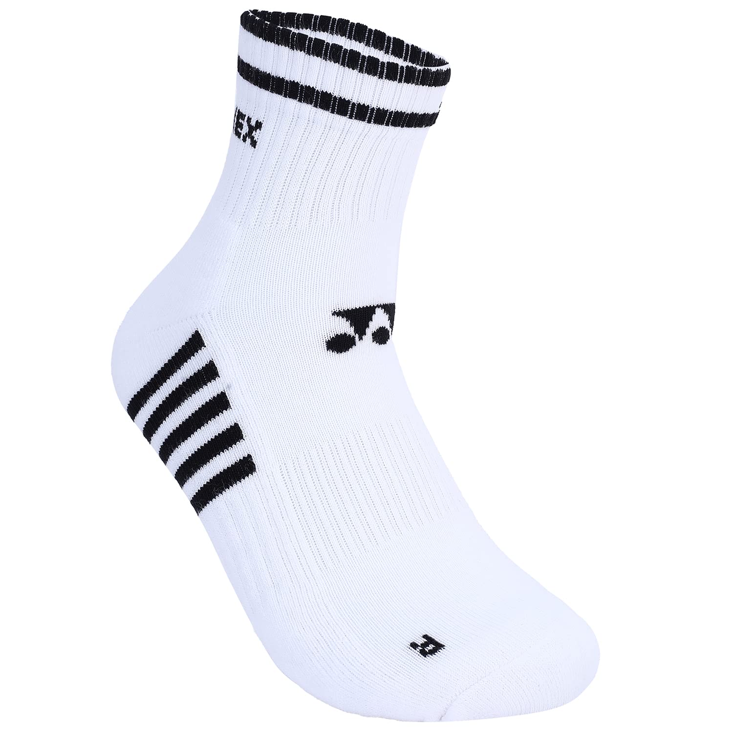 Yonex Sock SIS2161A (Pack Of 3) Mens Apparel (White Grey Black)